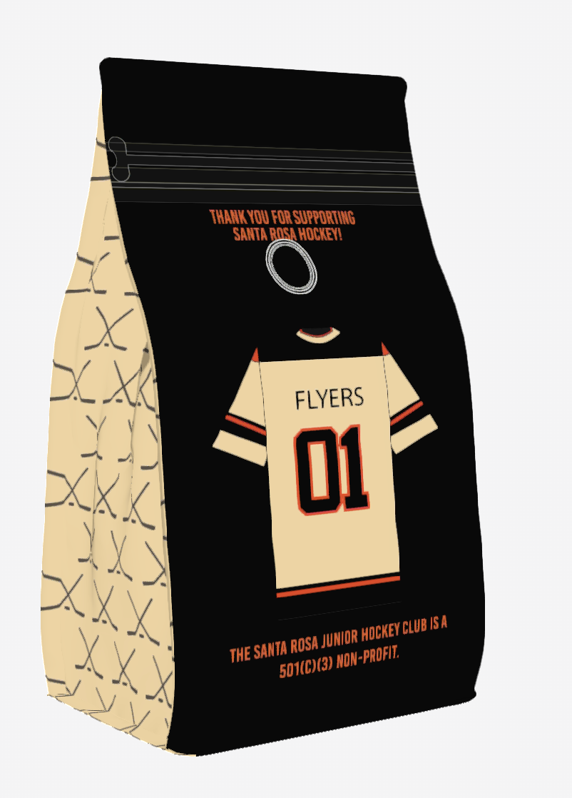 Santa Rosa Flyers Private Label Coffee Bag 12oz